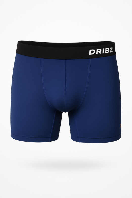 2 Pack Men's Boxer Briefs (Blue/Black)